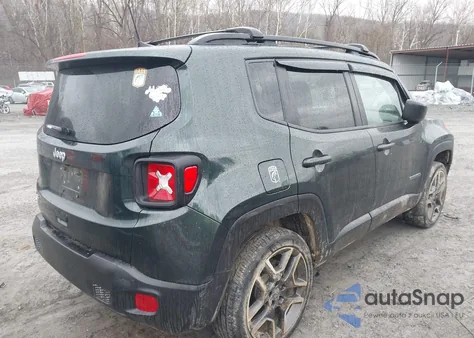 2021 Jeep Renegade Jeepster 4X4 из США, поврежденный, VIN ZACNJDAB7MPM30857